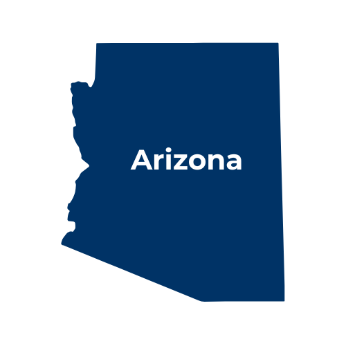Map of Arizona service area | Gaboras Construction